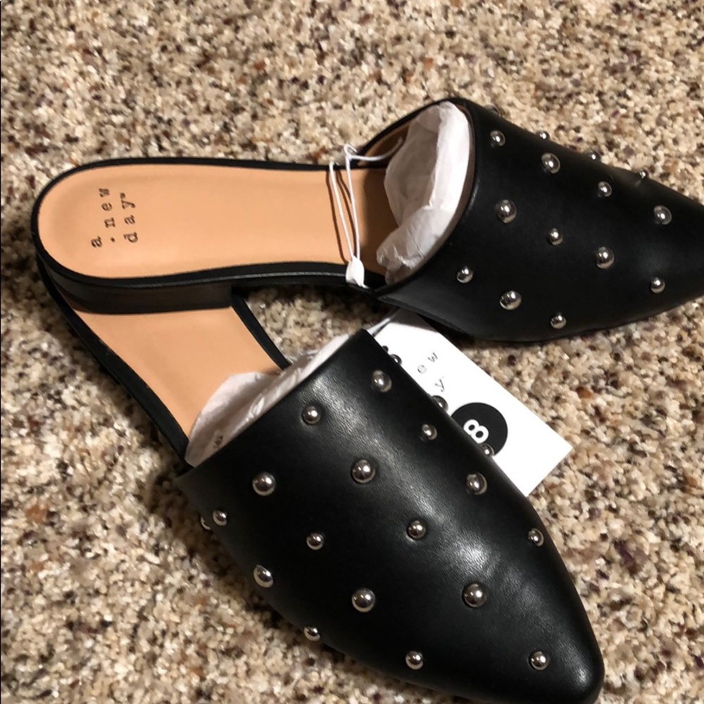 Black mules